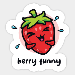 Berry funny (on light colors) Sticker